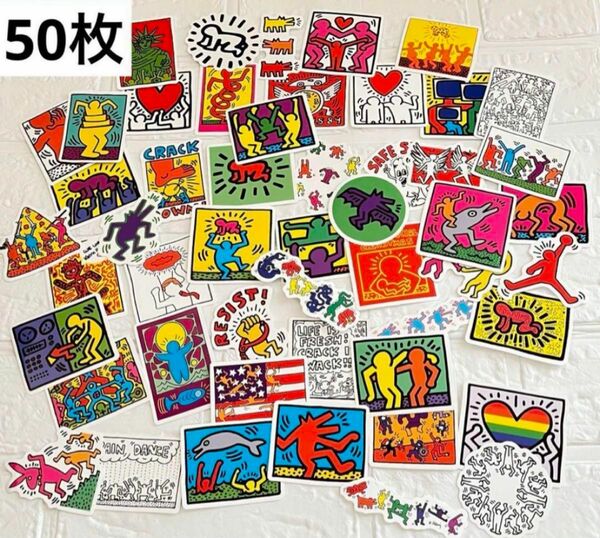 ストリートアート　ステッカー　シール　50枚　防水　アート　シール　ステッカー Sticker Art