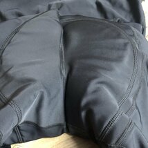 HM758 ラファ Rapha クラシックウィンタータイツウィズパッド CLASSIC WINTER TIGHTS WITH PAD 黒 黄緑 M ※ほつれあり_画像5