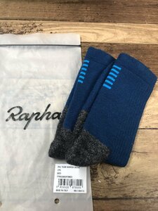 HI485 ラファ RAPHA PRO TEAM WINTER SOCKS ネイビー M ※新品未使用、タグ付き