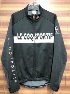 HL971 ルコックスポルティフ le coq sportif 長袖サイクルジャケット 黒 M