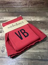 HM310 VELOBICI ヴェロビチ Zip Thermal Legwarmers レッグウォーマー Velvet Red 赤 L_画像1