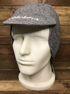 HM301 VELOBICI ヴェロビチ Belgian Cap サイクルキャップ Fawn Herringbone グレー L/XL