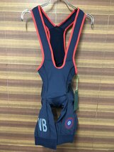 HM257 VELOBICI ヴェロビチ VB Modernist Navy Bibshorts ビブショーツ Women ネイビー WXXS_画像1