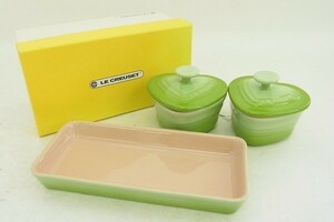 U315-Y2-6435 LE CREUSET 910223-00 Petite Ramekin D' Amour Set 食器 現状品⑧