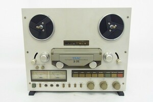 U266-J24-200 TEAC ティアック X-7R オープンリールデッキ 通電確認済 現状品⑧＠