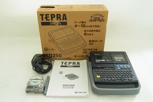 V146-S20-6599 KINGJIM TEPRA PRO SR250 テプラ ラベル用品 通電確認済 現状品⑧＠