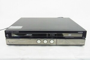 V264-J22-951 SHARP シャープ DV-ACV52 HDD・DVD・ビデオ一体型レコーダー 現状品⑧＠