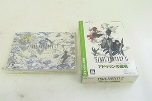 W117-J24-323 FINAL FANTASY XI ファイナルファンタジー Windows ソフト 現状品⑧