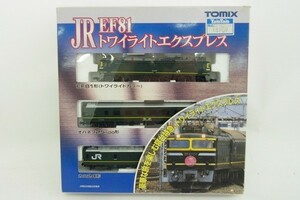 W102-S24-2593 TOMIX トミックス 92240 JR EF81 トワイライトエクスプレス 基本セット Nゲージ 鉄道模型 現状品⑧