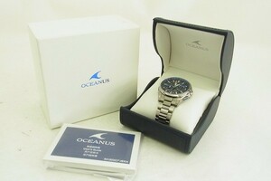 W084-J22-912 CASIO カシオ OCEANUS OCW-G100 メンズ クォーツ 腕時計 箱付 現状品⑧