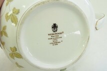 X100-J24-368 WEDGWOOD ウエッジウッド ワイルドストロベリー ティーポット 現状品⑧_画像5