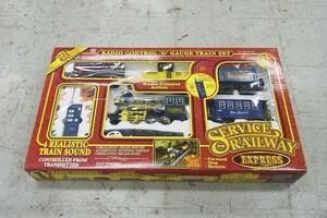 X003-J27-12 RADIO CONTROL G GAUGE TRAIN SET №2031 SERVICE RAILWAY EXPRESS ラジコン 現状品⑧＠