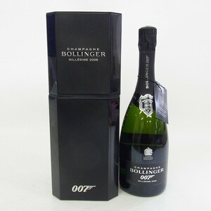 S226-J9-3082 BOLLINGER ボランジェ MILLESIME 2009 007 シャンパン 750ml 12％ 未開栓 現状品⑧