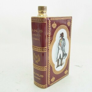 W050-J22-962 CAMUS カミュ NAPOLEON ナポレオン BOOK ブック コニャック 700ml 40％ 未開栓 現状品⑧