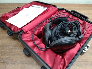 audio-technica オーディオテクニカ ATH-W5000 有線 ダイナミックヘッドホン 音出し確認済み 劣化有り ケース付き