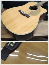 Fender フェンダー アコースティックギター カリフォルニアシリーズ SONORAN SCE NAT エレアコ トップ単板 音出し確認済み美品_画像2