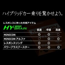 ヴェルファイア ATH20系 レスポンスリングHYBRID＆MINICONセット　トヨタ パーツ_画像5