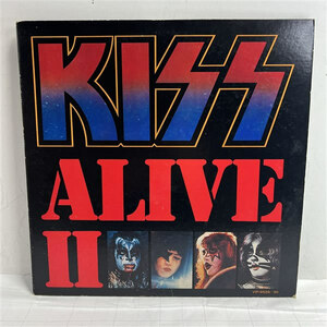 LPレコード KISS ALIVE2 地獄の狂獣 1977年ライブ・アルバム 日本盤