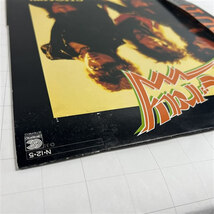 LPレコード X-RAY SHOUT 80年代ジャパメタ 帯付き ステッカー、生写真付_画像3