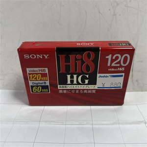 SONYソニー メタルビデオテープ Hi8HG P6-120HHG3　1本 高画質ハイエイトハイグレード 定形外送料無料