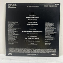 LPレコード KISS Gene Simmons ジーン・シモンズ ジグソーポスター付 日本盤_画像2