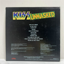 LPレコード KISS UNMASKED 仮面の正体 1980年 8作目アルバム 日本盤_画像2