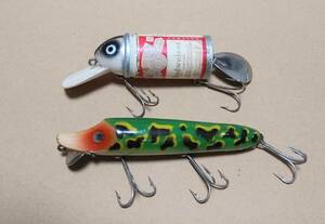 HEDDON ヘドン　ビックバド　ウッドバンプ　セット　オールド　ルアー