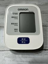 ★動作確認済★OMRON オムロン 上腕式血圧計 HEM-8712　箱なし　取扱説明書あり_画像2