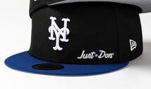 新品 国内正規品 Just Don NEW ERA 59FIFTY MLB New York Mets NEWERA ニューエラ ニューヨークメッツ 7 5/8 60.6cm_画像2