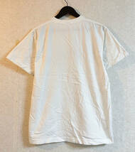 devirock｜デビロック　半袖　Tシャツ　ロゴ　ホワイト　USA製　白　Lサイズ_画像5