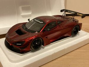 1/18 オートアート マクラーレン 720S GT3 ボルケーノレッド　新品