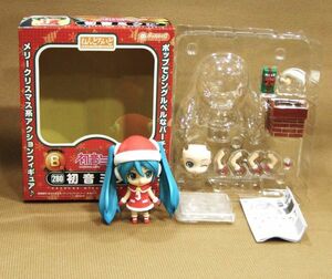 M1-120◆中古 グッスマくじ B賞 ねんどろいど 初音ミク サンタVer. フィギュア