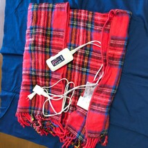 椙山紡織 電気ひざ掛け毛布 洗える 日本製 140×82cm レッド NA-055H-RT_画像4