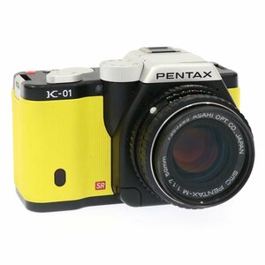 ◆ 【現状品】 ◆ ペンタックス / PENTAX ◆ K-01 / 一眼レフカメラ ◆ デジタルカメラ イエロー ◆
