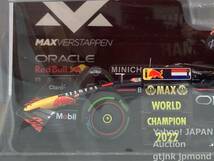 MVショップ 1/43 レッドブル RB18 ORACLE Red Bull M.フェルスタッペン 日本GP ミニチャンプス PMA 2022 HONDA World Champion_画像5