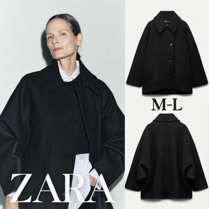 ZARA ザラ　ZW COLLECTION ウール コート M-L