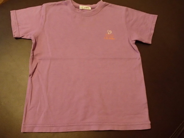 △bebe 半袖Tシャツ 紫色 100cm