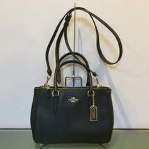 coach ミニサリー キャリーオール　2Way. クロスボディ バッグ　レザー　F44962_画像1