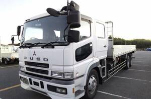 * super rare Mitsubishi Fuso Super Great W cab training car specification!! how??