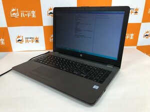 【ハード王】1円～/HP 250G6 Notebook PC/Corei3-7020U/8GB/ストレージ無/7630-B23