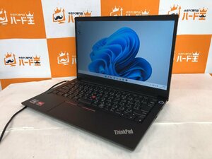 【ハード王】1円～/Lenovo ThinkPad E14 20Y7CTO1WW/AMD Ryzen 5 5500U/16GB/SSD512GB/6747-D13