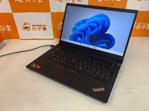 【ハード王】1円～/Lenovo ThinkPad E14 20Y7CTO1WW/AMD Ryzen 5 5500U/16GB/SSD512GB/6752-B21