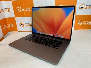 【ハード王】1円～/Apple MacBookPro A2141 EMC3347/Corei7-2.6GHz 6コア/16GB/SSD500GB/6661-G23