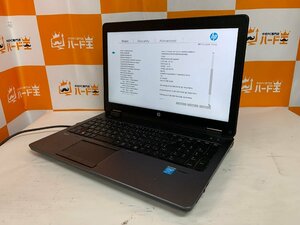 【ハード王】1円～/HP ZBook15 /Corei7-4800MQ/24GB/ストレージ無/6967-D23