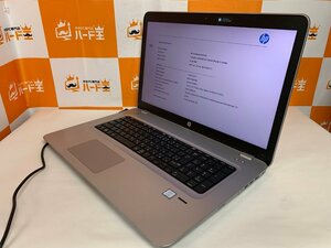 【ハード王】1円～/HP ProBook470G4/Corei5-7200U/8GB/ストレージ無/7677-D13