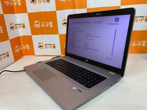 【ハード王】1円～/HP ProBook470G4/Corei5-7200U/8GB/ストレージ無/7681-D12