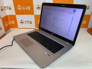 【ハード王】1円～/HP ProBook470G4/Corei5-7200U/8GB/ストレージ無/7673-D13