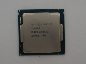 【ハード王】中古CPU/Corei5-8400 SR3QT 2.80GHz/7364-C
