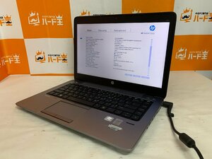 【ハード王】1円～/HP EliteBook840G1/Corei5-4300U/8GB/ストレージ無/7614-D22
