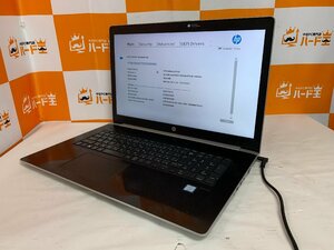 【ハード王】1円～/HP ProBook 470G5/Corei7-8550U/4GB/ストレージ無/7267-D22